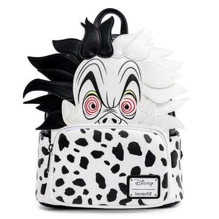 Рюкзак Funko Loungefly Disney Villains Cruella De Vil Spots Cosplay Mini Backpack WDBK1534