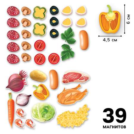 Настольная магнитная игра для малышей Школа Талантов «Маленький повар» 28 х 20 см