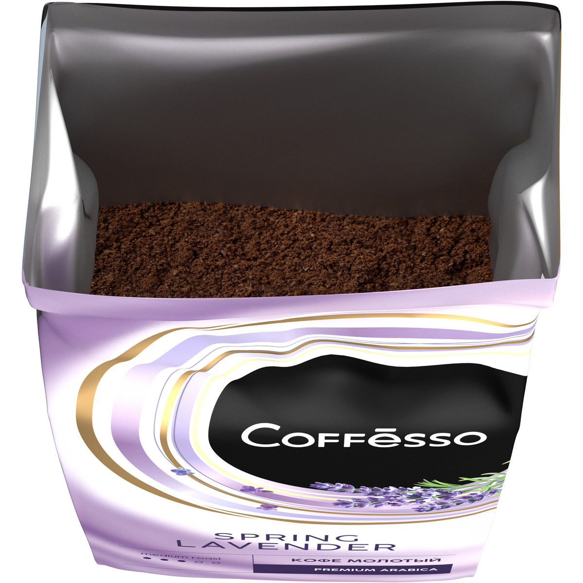 Кофе молотый Coffesso Spring Lavender Blend с натуральной лавандой 200 гр - фото 4