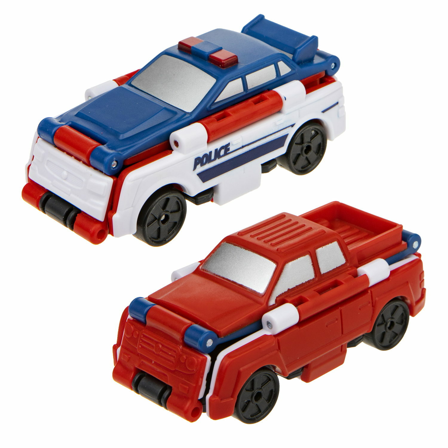 Машинка игрушечная Transcar Double Автовывернушка Патрульная и Автомобиль спасения Т21866 - фото 2
