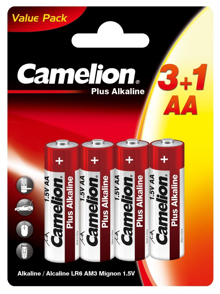 Батарейки Camelion 3+1LR6-BP - фото 1