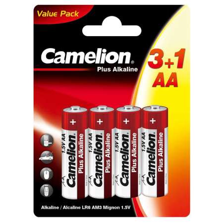 Батарейки Camelion 3+1LR6-BP