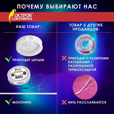 Набор для творчества Остров Сокровищ бисер