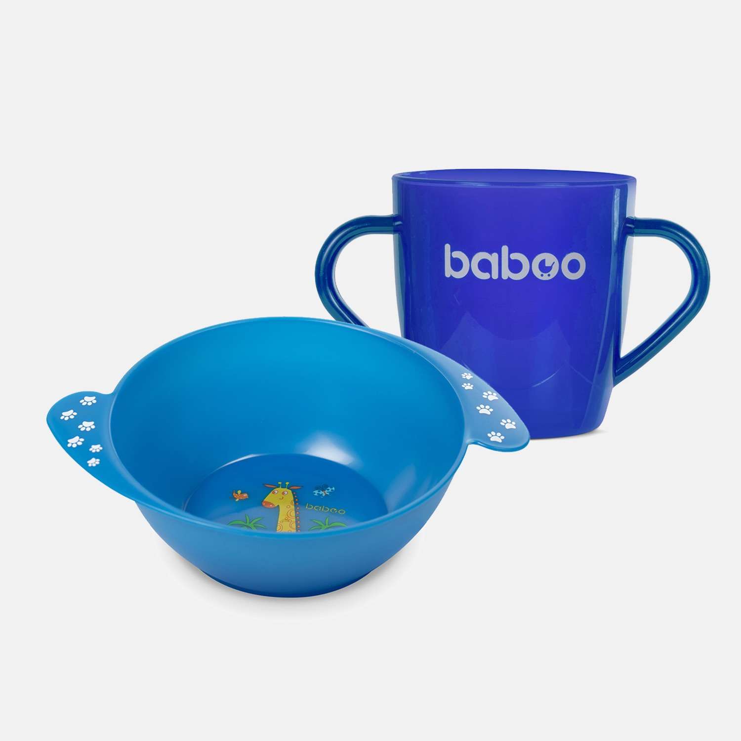 Набор посуды BABOO 8-139-1 тарелка и чашка - фото 1