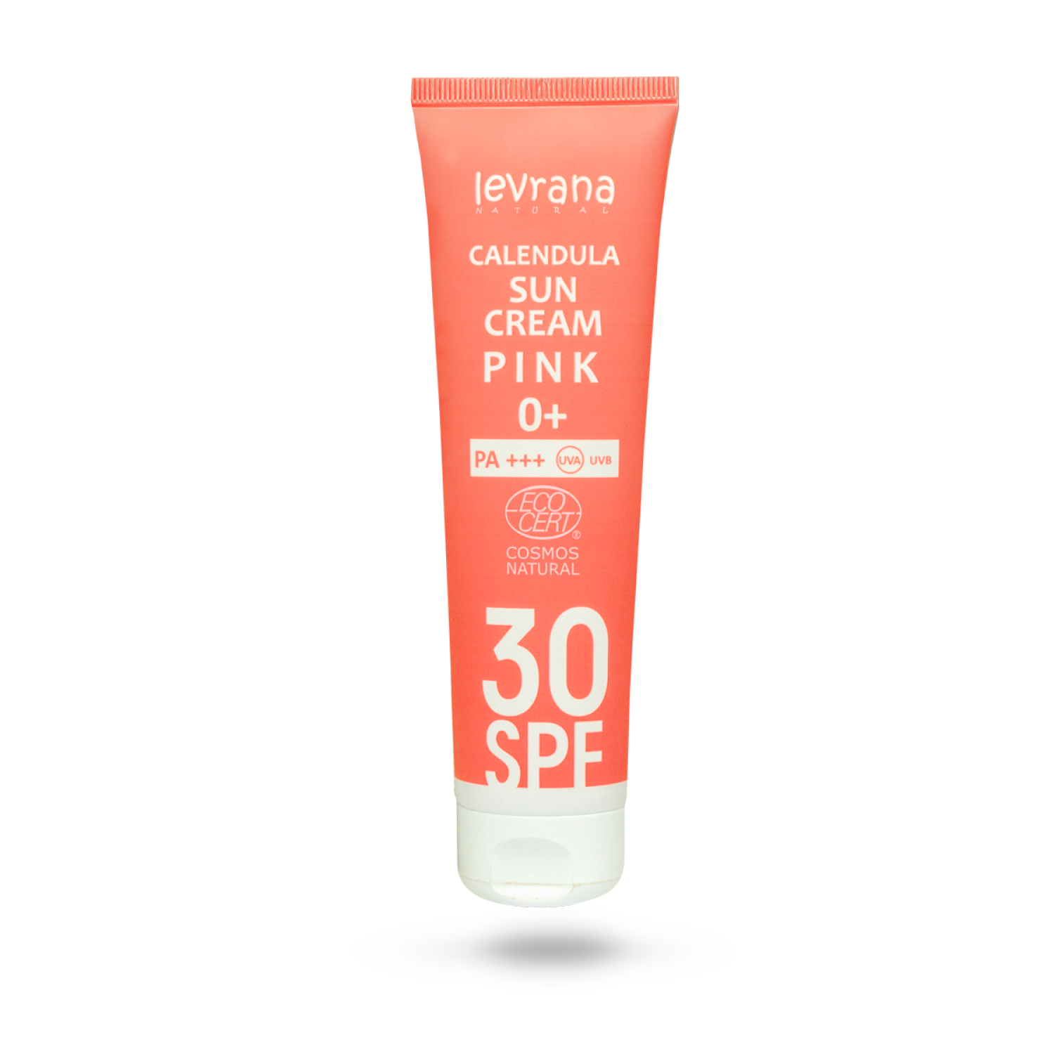 Крем солнцезащитный Levrana для лица и тела «Календула 30SPF Pink 0+» 100 мл - фото 1