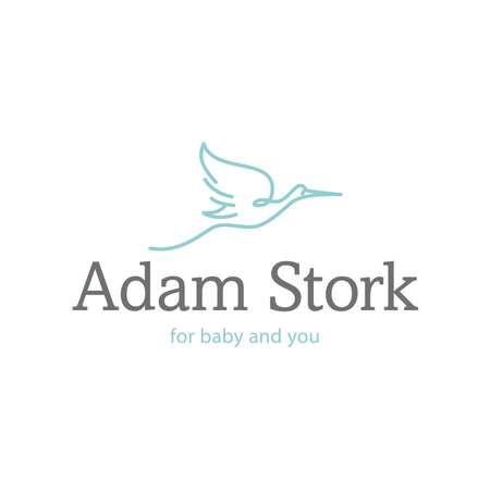 Прокладки для груди Adam Stork Blue Stripes 4 шт