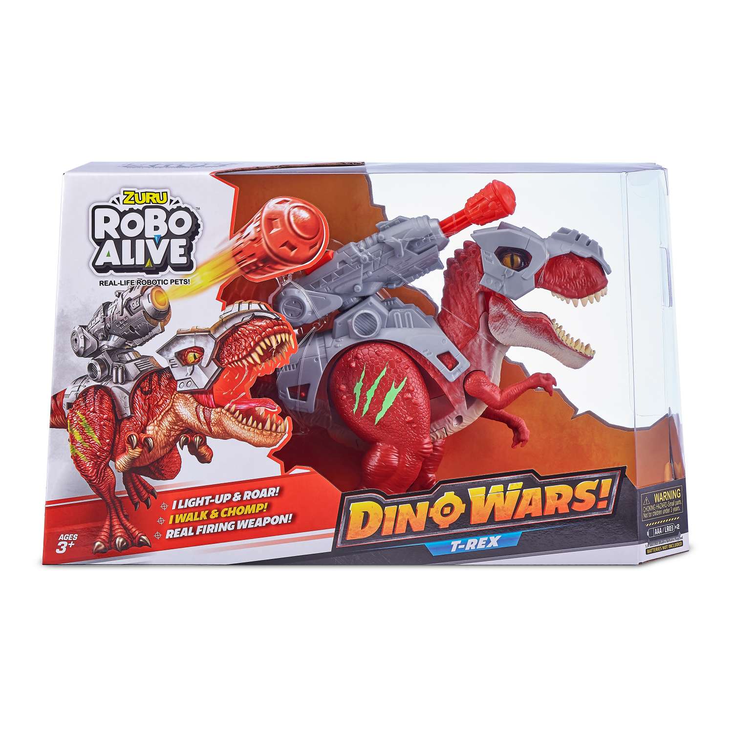 Игрушка ROBO ALIVE Zuru T-Rex 7132 - фото 13