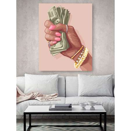 Картина по номерам Hobby Paint холст на деревянном подрамнике 40х50 см При деньгах