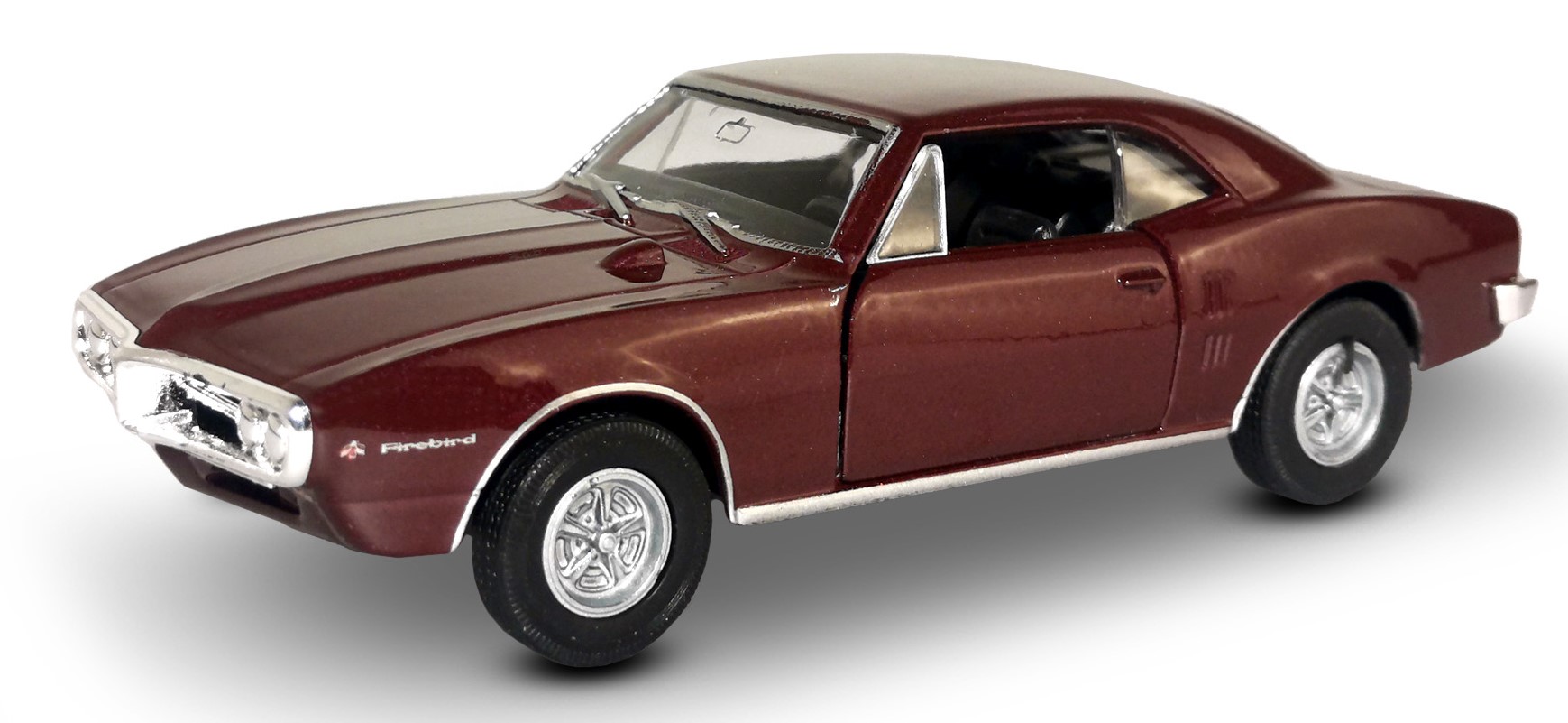 Машинка WELLY модель 1967 Pontiac Firebird 1:38 красная