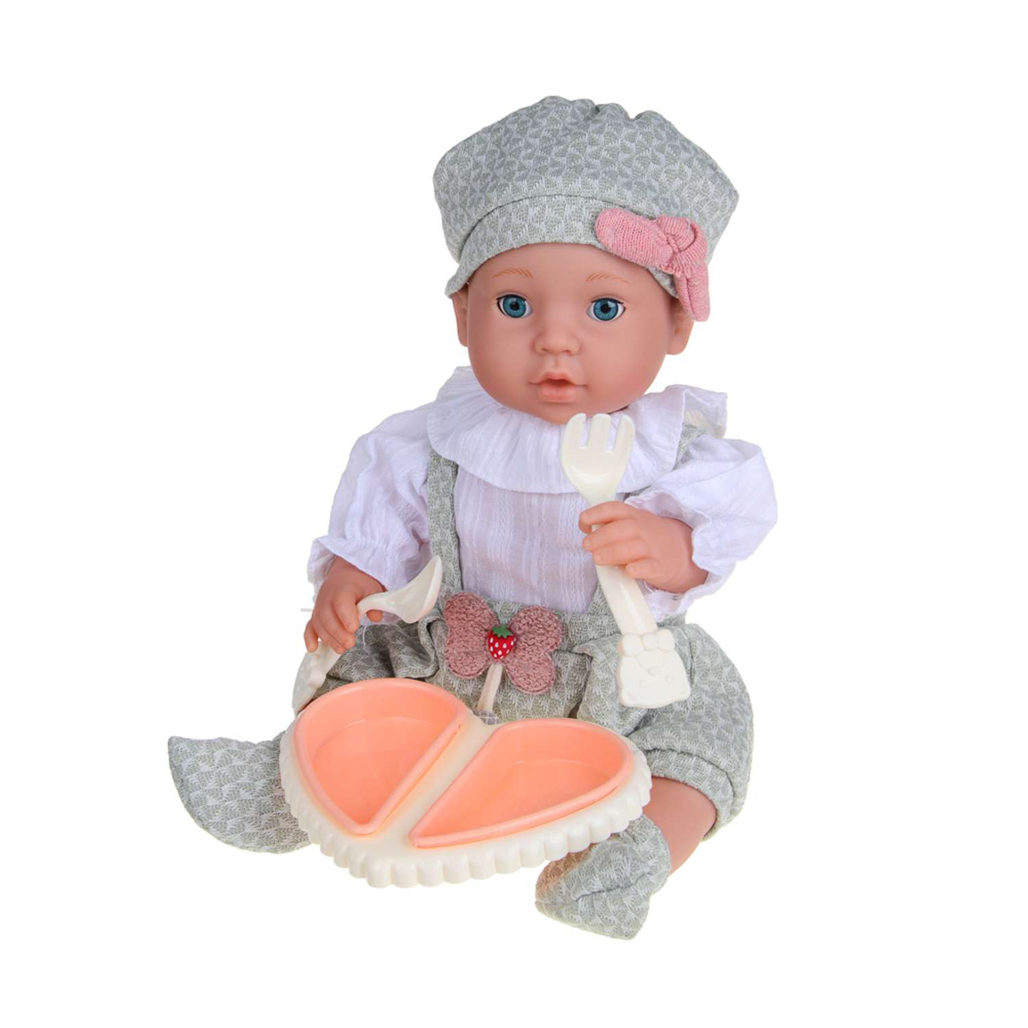 Кукла с аксессуарами Игроленд Малышка Лу 40 см 267-970 - фото 1