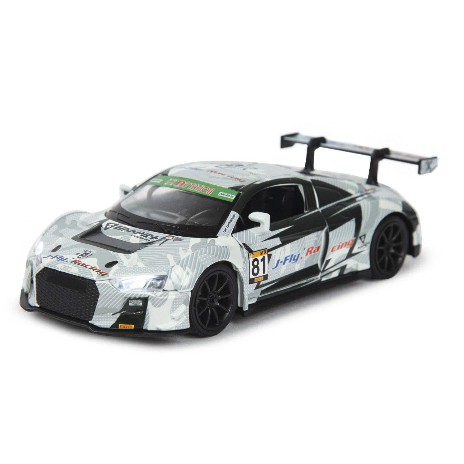 Машинка Mobicaro 1:32 Audi R8 LMS 2015 DTM 664992(L) купить по цене 1299 ₽  в интернет-магазине Детский мир