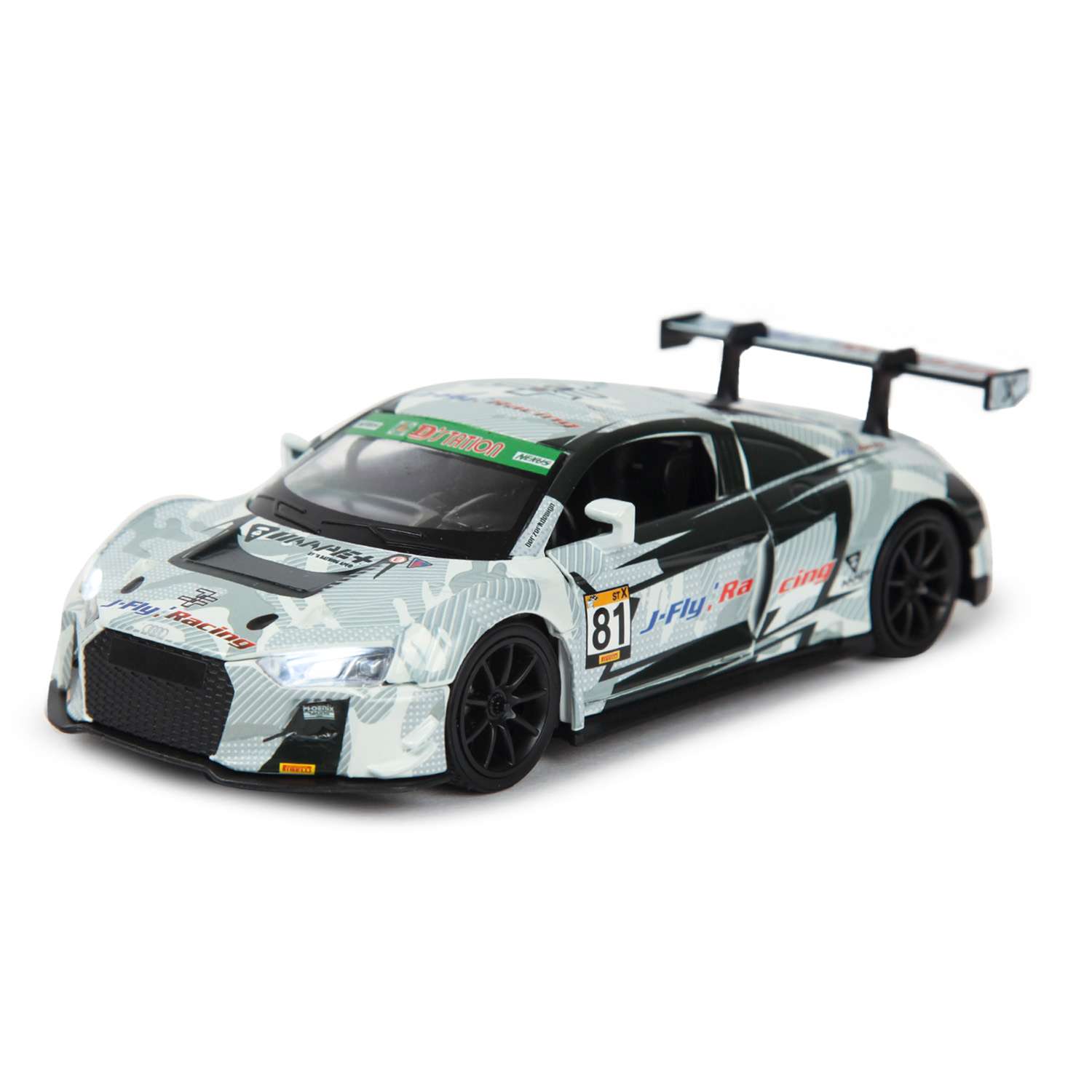 Машинка Mobicaro 1:32 Audi R8 LMS 2015 DTM 664992(L) 664992(L) - фото 1