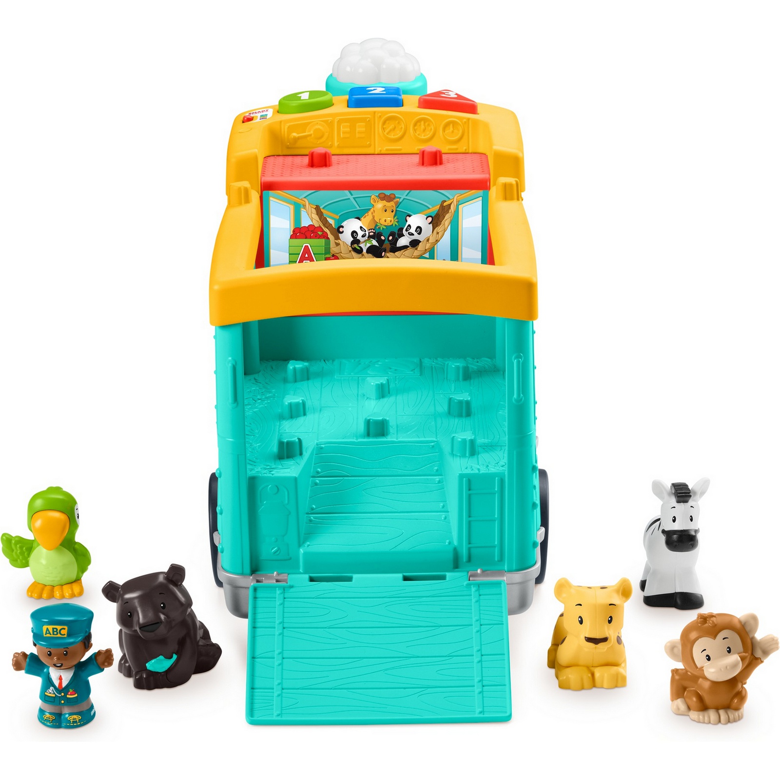 Игрушка Fisher Price Little People АБВ-экспресс с животными HHH21 - фото 26