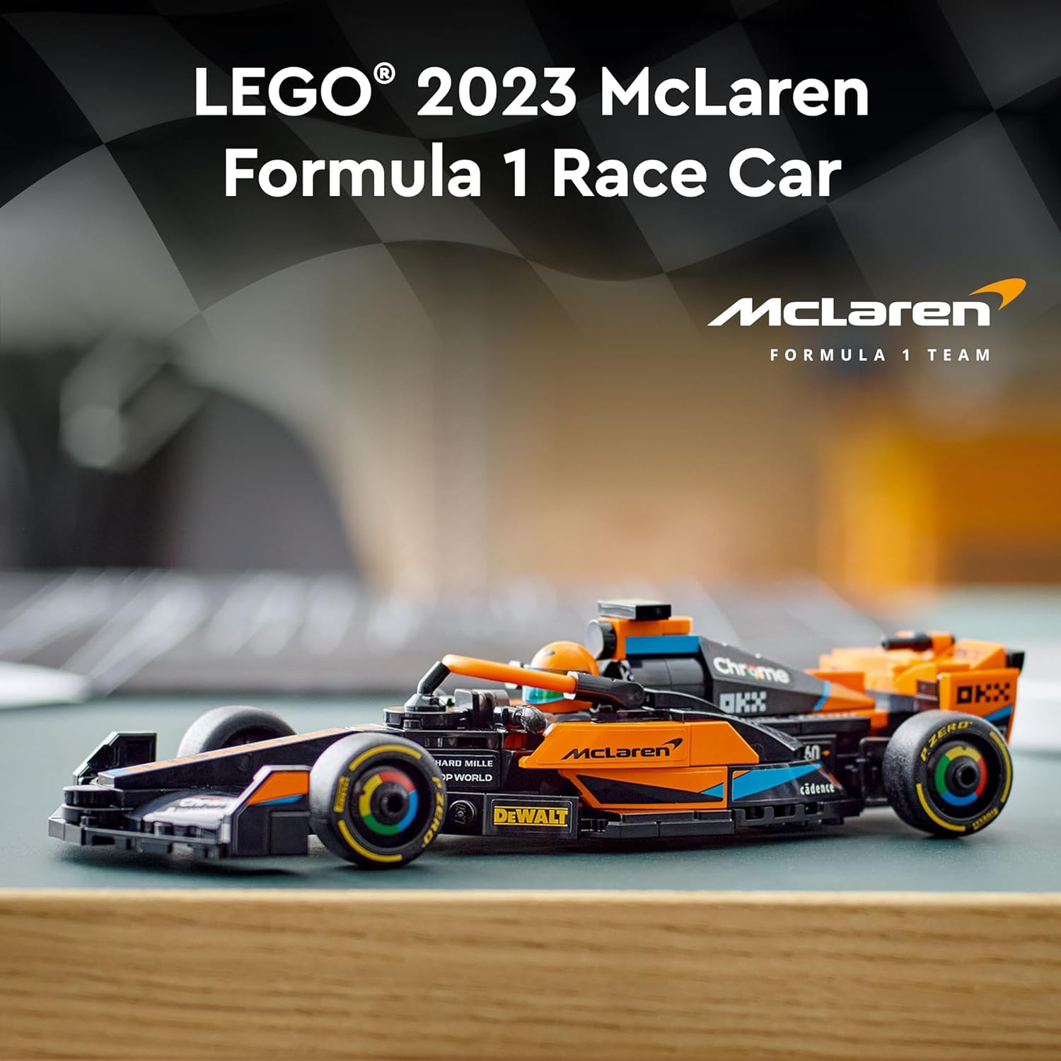 Конструктор LEGO Speed Champions Гоночный автомобиль McLaren Формулы 1 Макларен версия 2023 года 76919 - фото 11