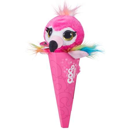 Мягкая игрушка ZURU Фламинго с детенышем-сюрпризом