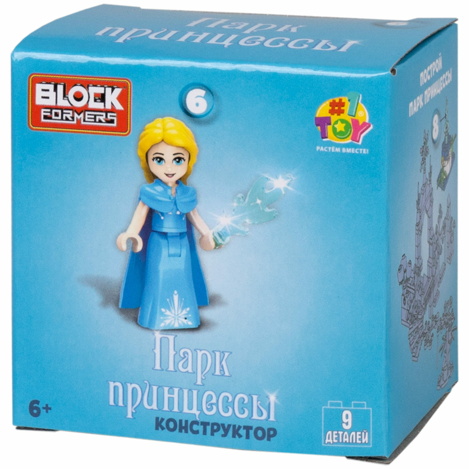 Игрушка-сюрприз 1TOY Blockformers Парк принцессы 3D конструктор из миниблоков для девочек детский мини наборы - фото 16