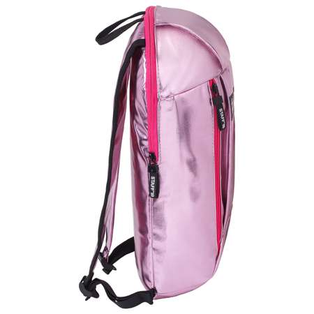 Рюкзак Staff Fashion Air компактный блестящий Краш розовый