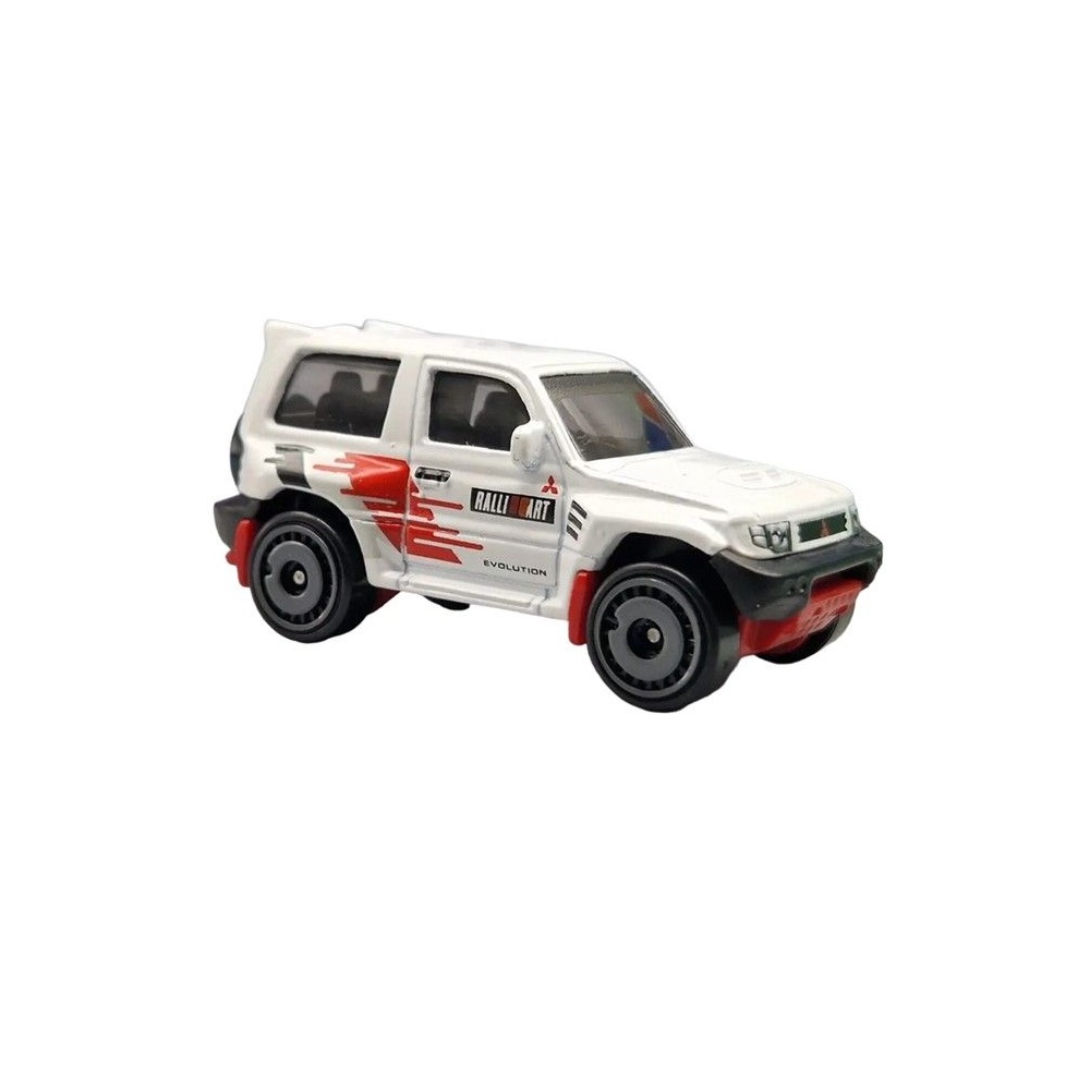 Машинка Hot Wheels MITSUBISHI PAJERO EVOLUTION серия MUD STUDS 63118 - фото 1