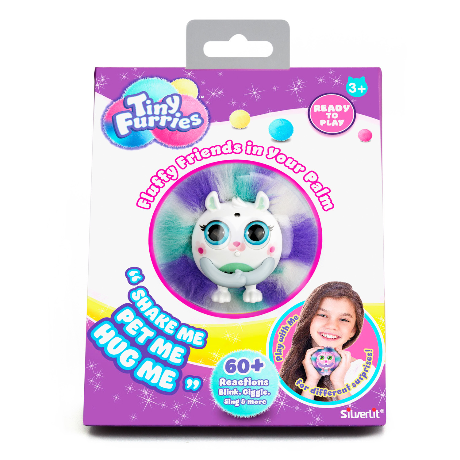 Игрушка Tiny Furries Tiny Furry Honey интерактивная 83690_4 - фото 2