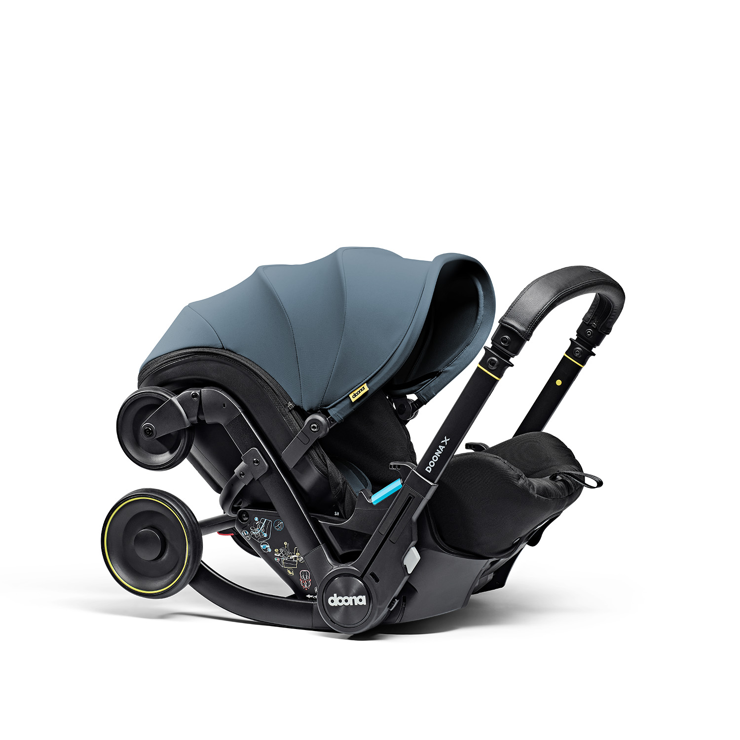 Автокресло Doona X Ocean Blue Isofix 0 (0 -13 кг) - фото 21