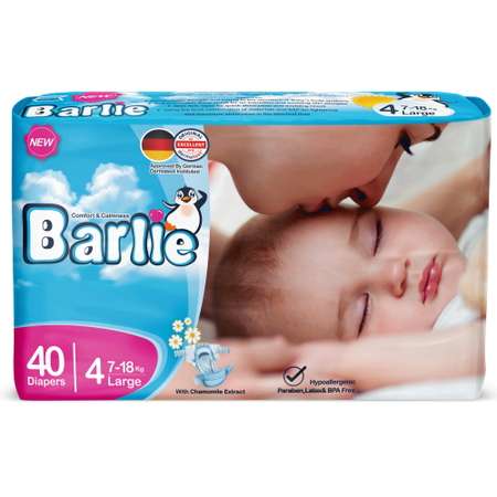 Подгузники Barlie 40 шт. L