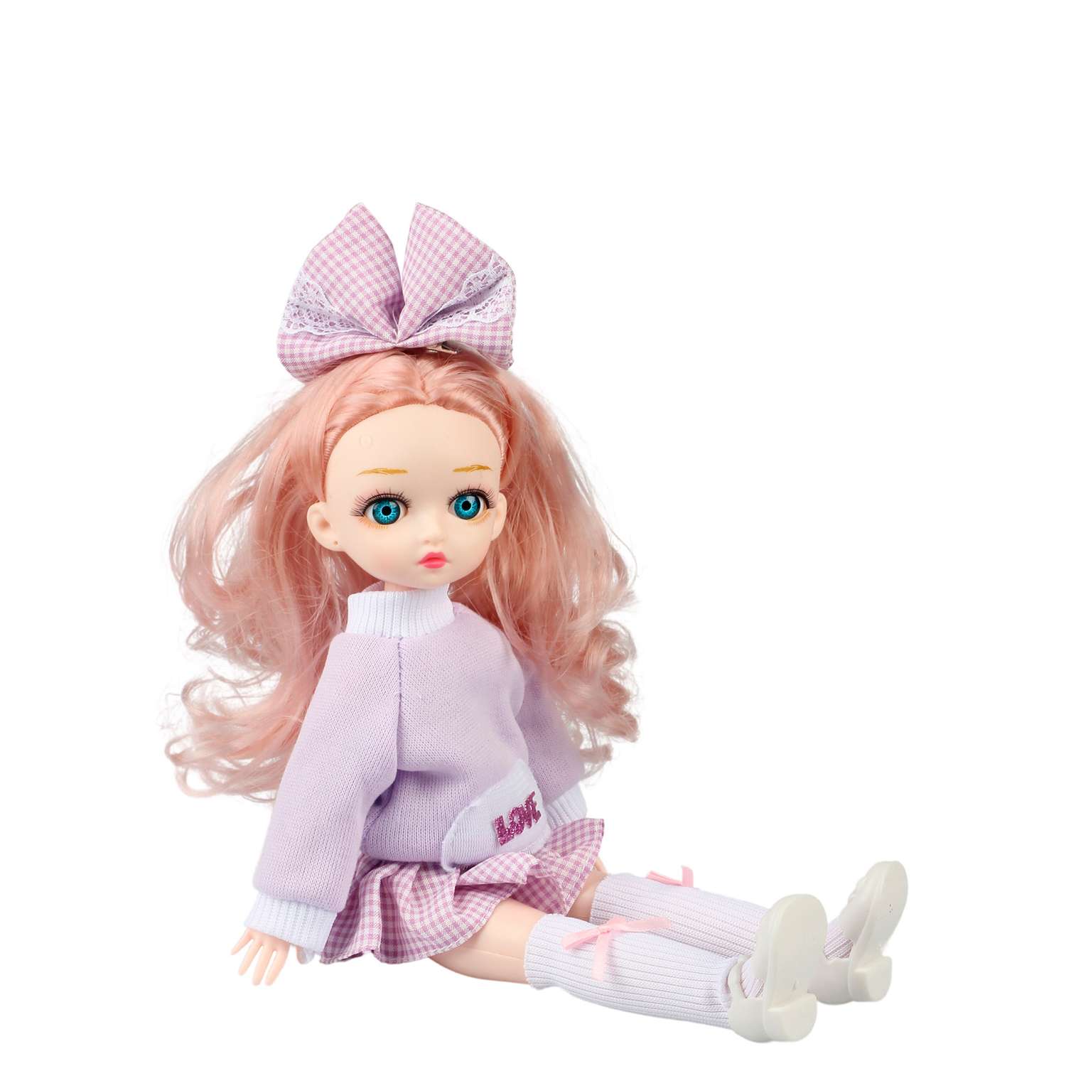 Комплект одежды для куклы Little Mania сиреневый CDLM001-ROW - фото 5