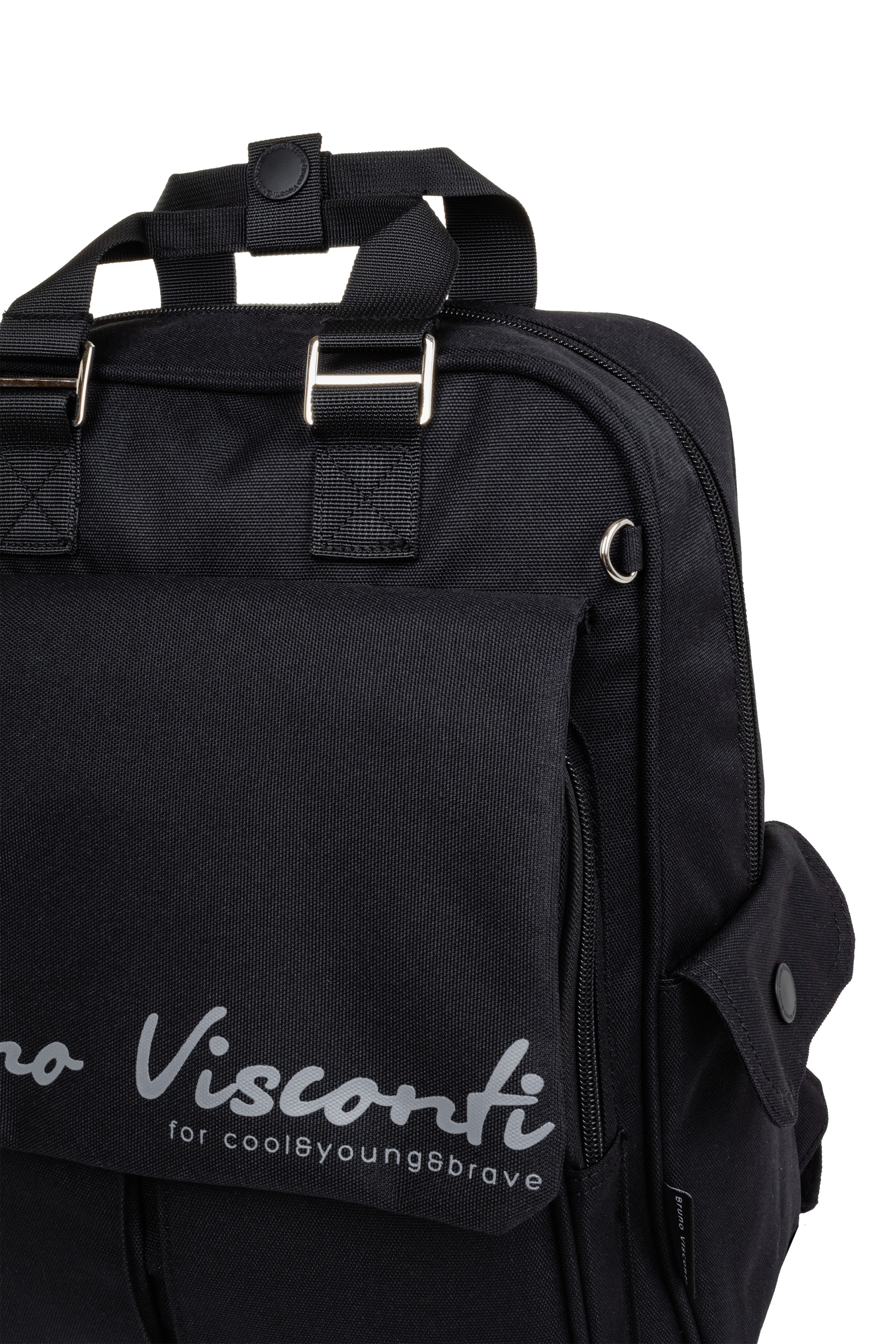 Сумка-рюкзак Bruno Visconti черный - фото 6