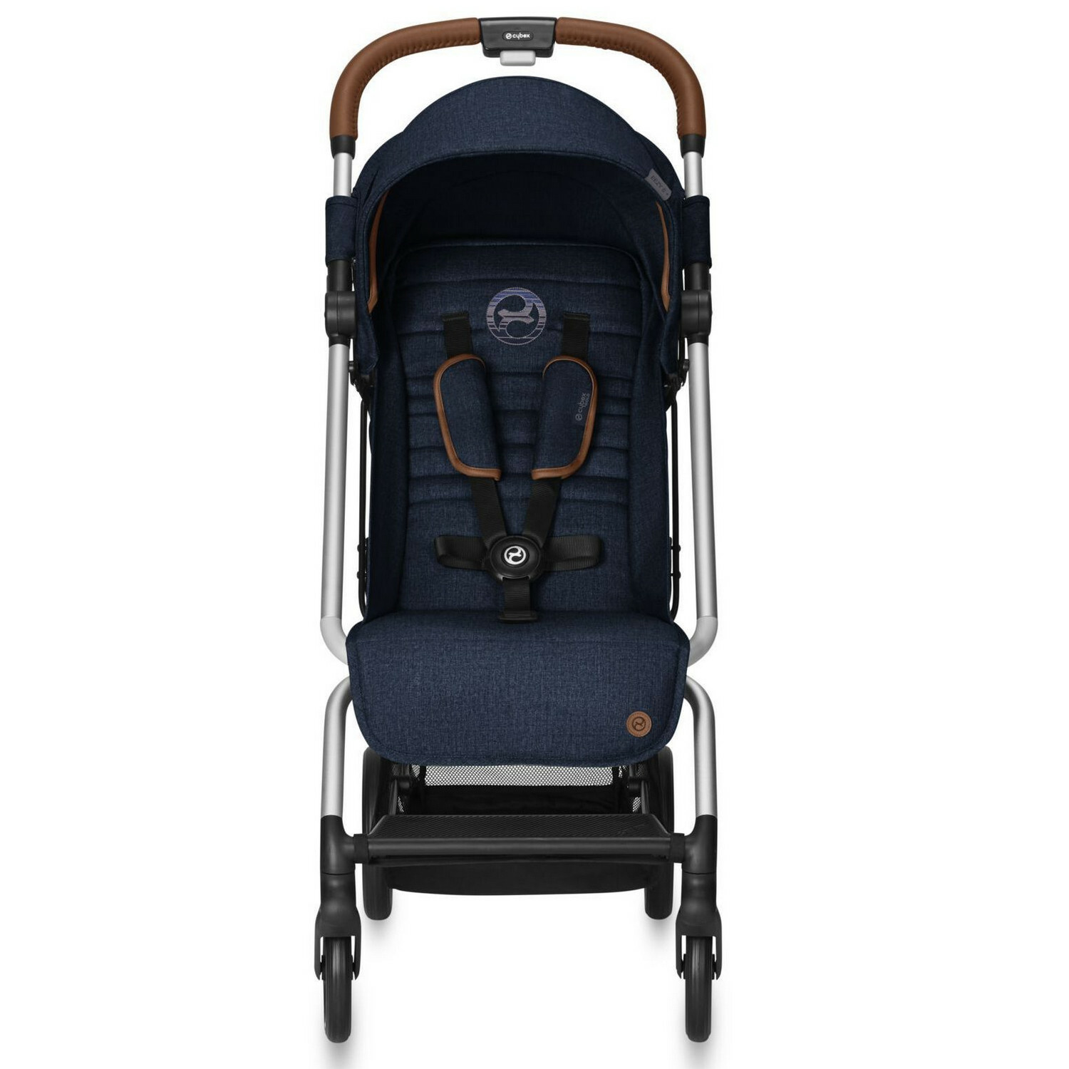 Коляска Cybex Eezy S Plus с дождевиком Denim Blue - фото 2