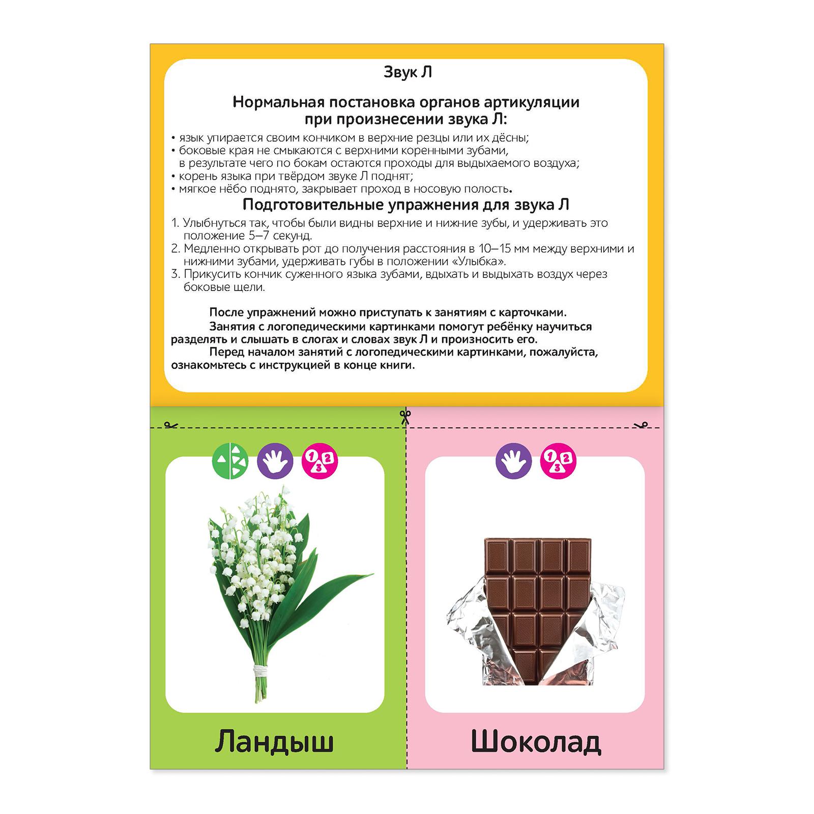 Набор обучающих книг Буква-ленд «Логопедические картинки» 4 шт. по 24 страницы - фото 2