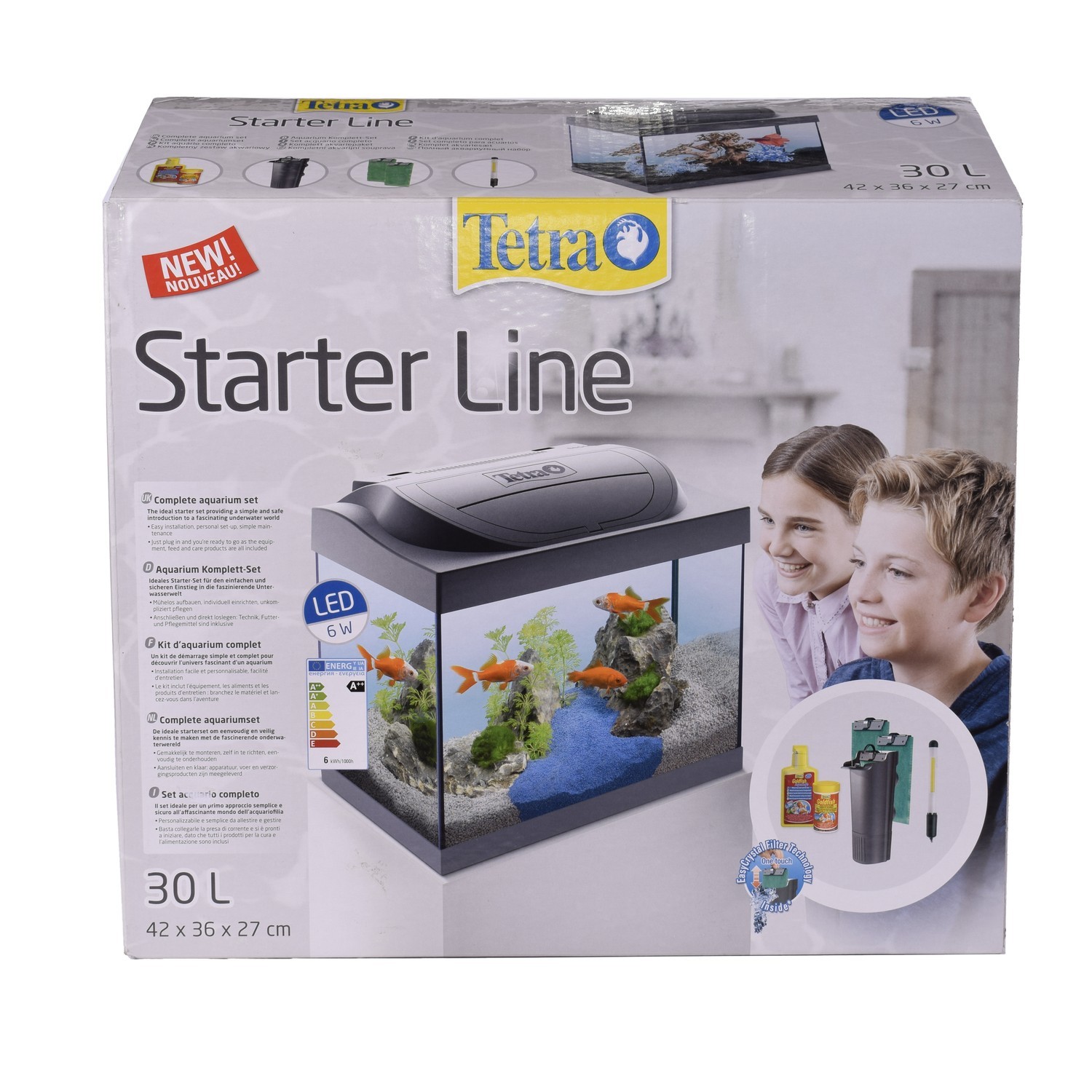 Аквариум для рыб Tetra Starter Line Led Goldfish 30л - фото 2