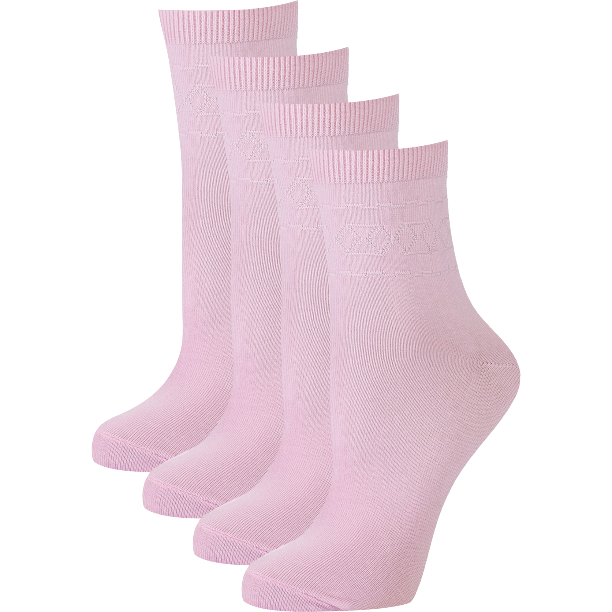 Носки RuSocks С-400 Ж _(ДМ)_светло-розовый_4_пары - фото 1