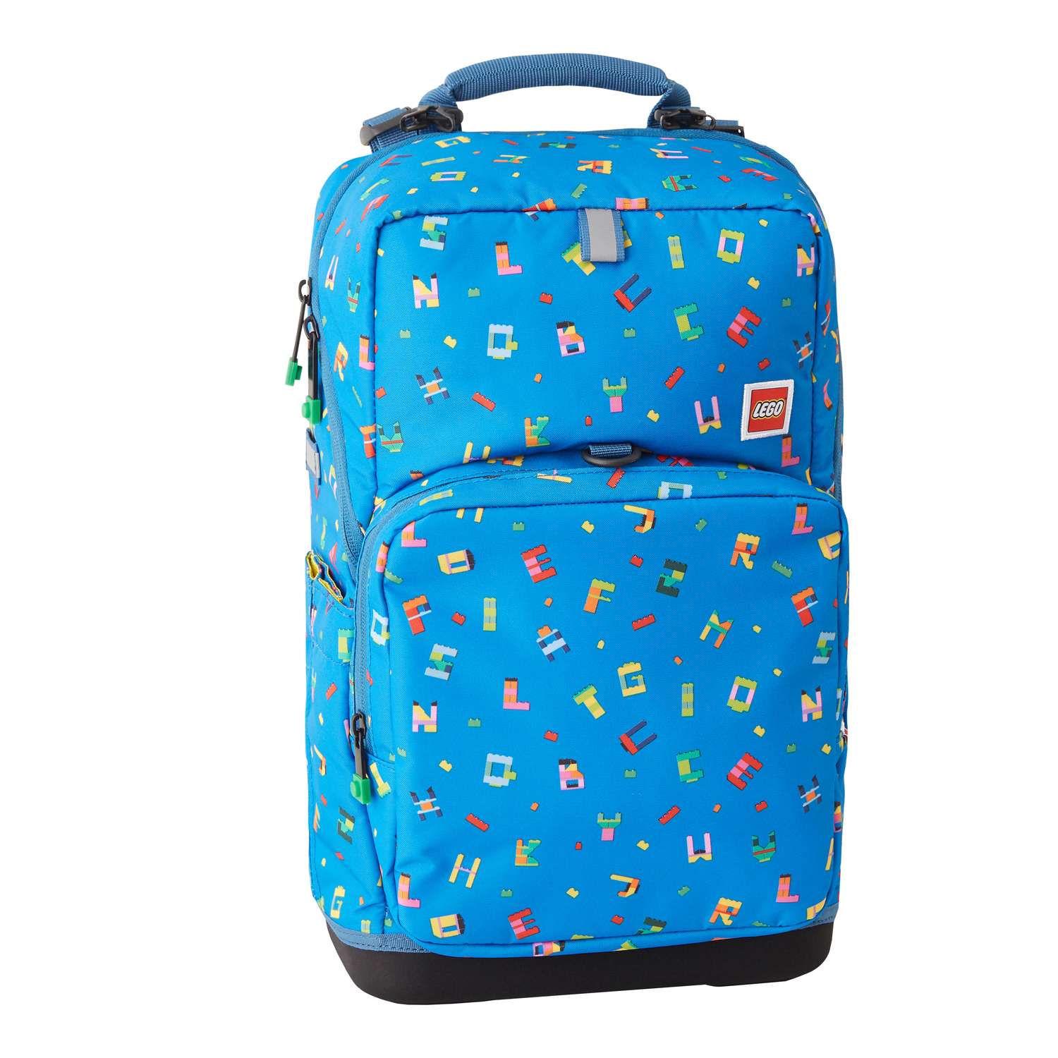 Рюкзак LEGO Optimo Alphabet синий - фото 2