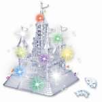 Развивающий 3Д пазл BONDIBON магия кристаллов Замок с подсветкой и звуком 105 деталей