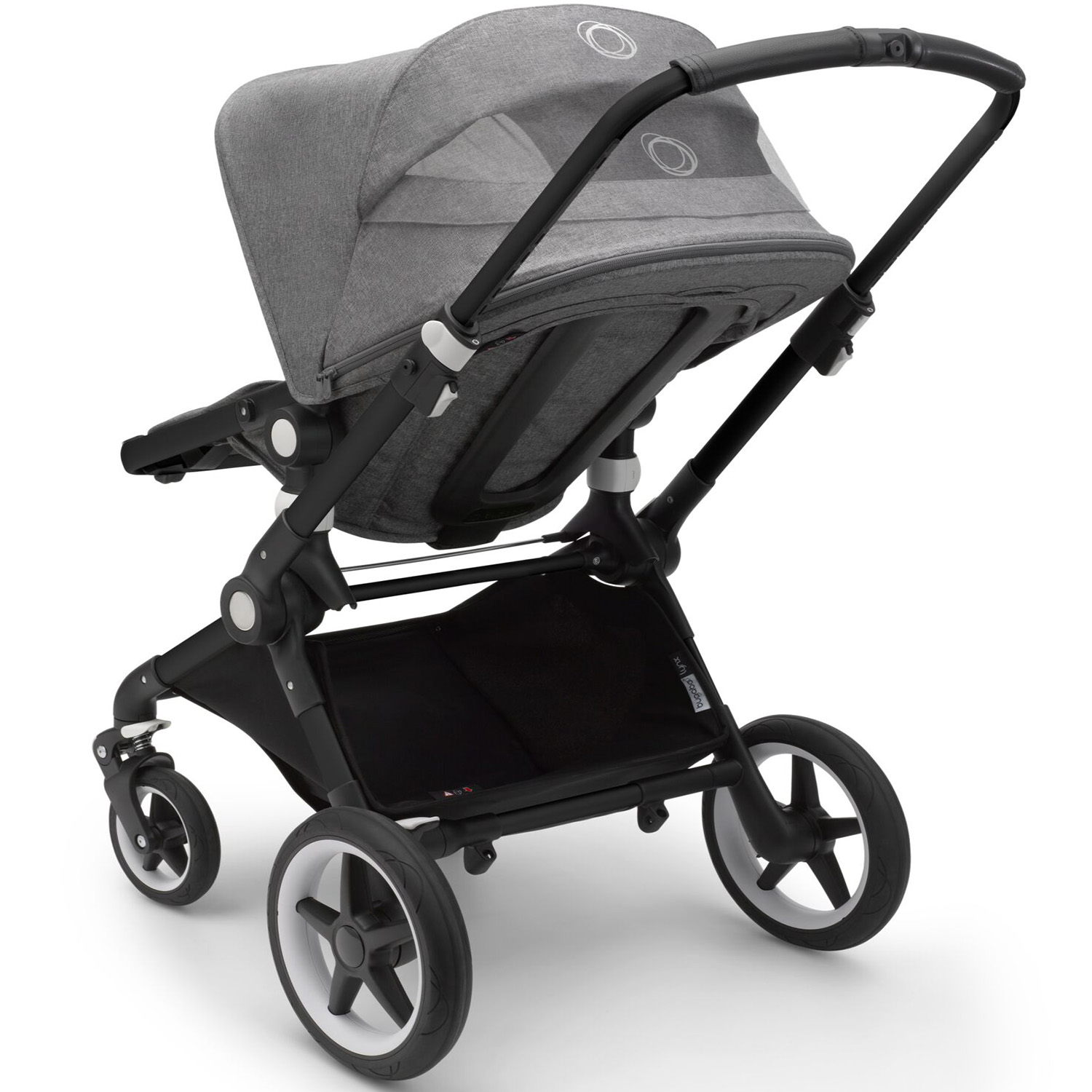 Коляска 2в1 Bugaboo Lynx Complete Black-Grey melange-Grey melange 230343GM01 - фото 14