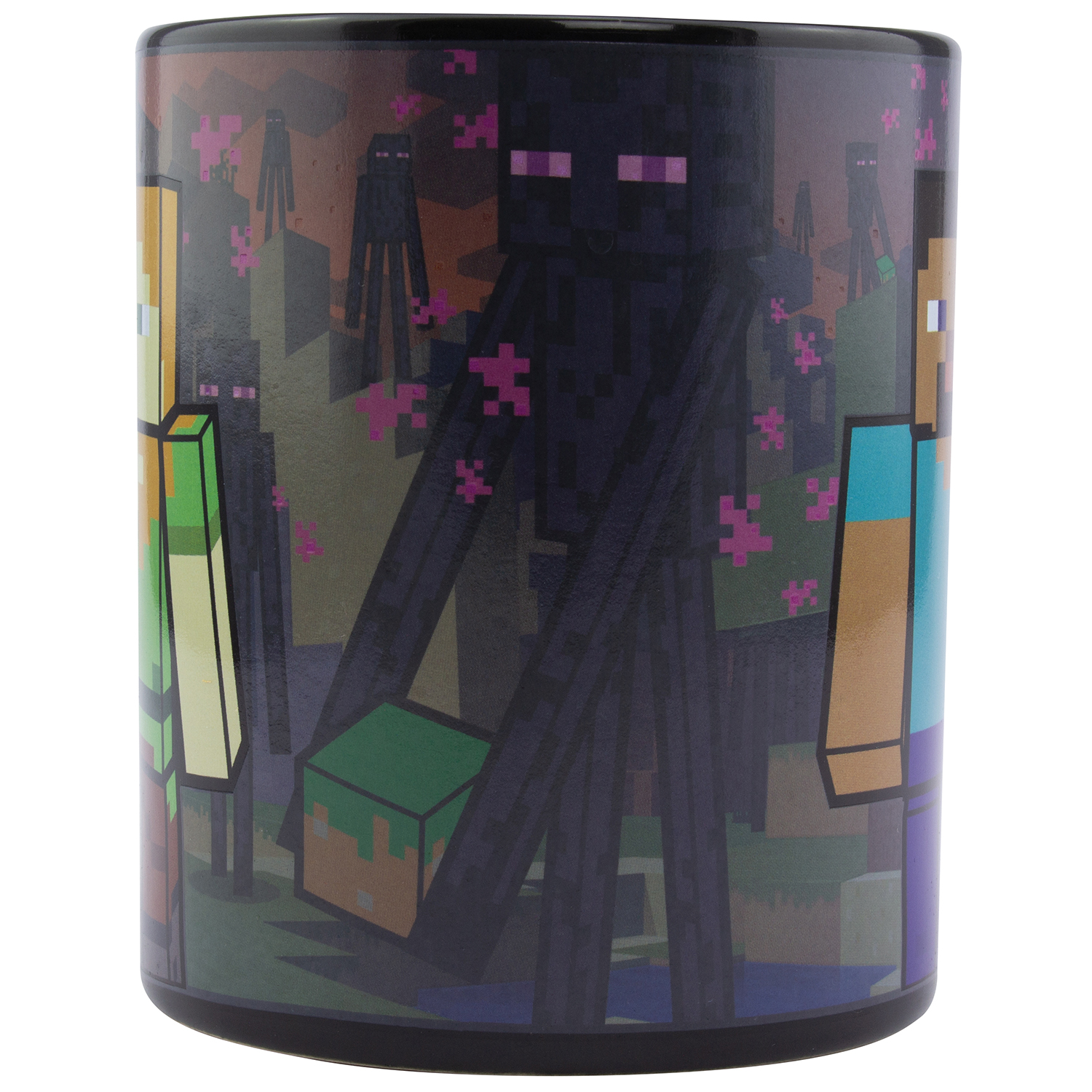 Кружка PALADONE Minecraft Enderman Heat Change Mug 325ml PP6583MCF - фото 7