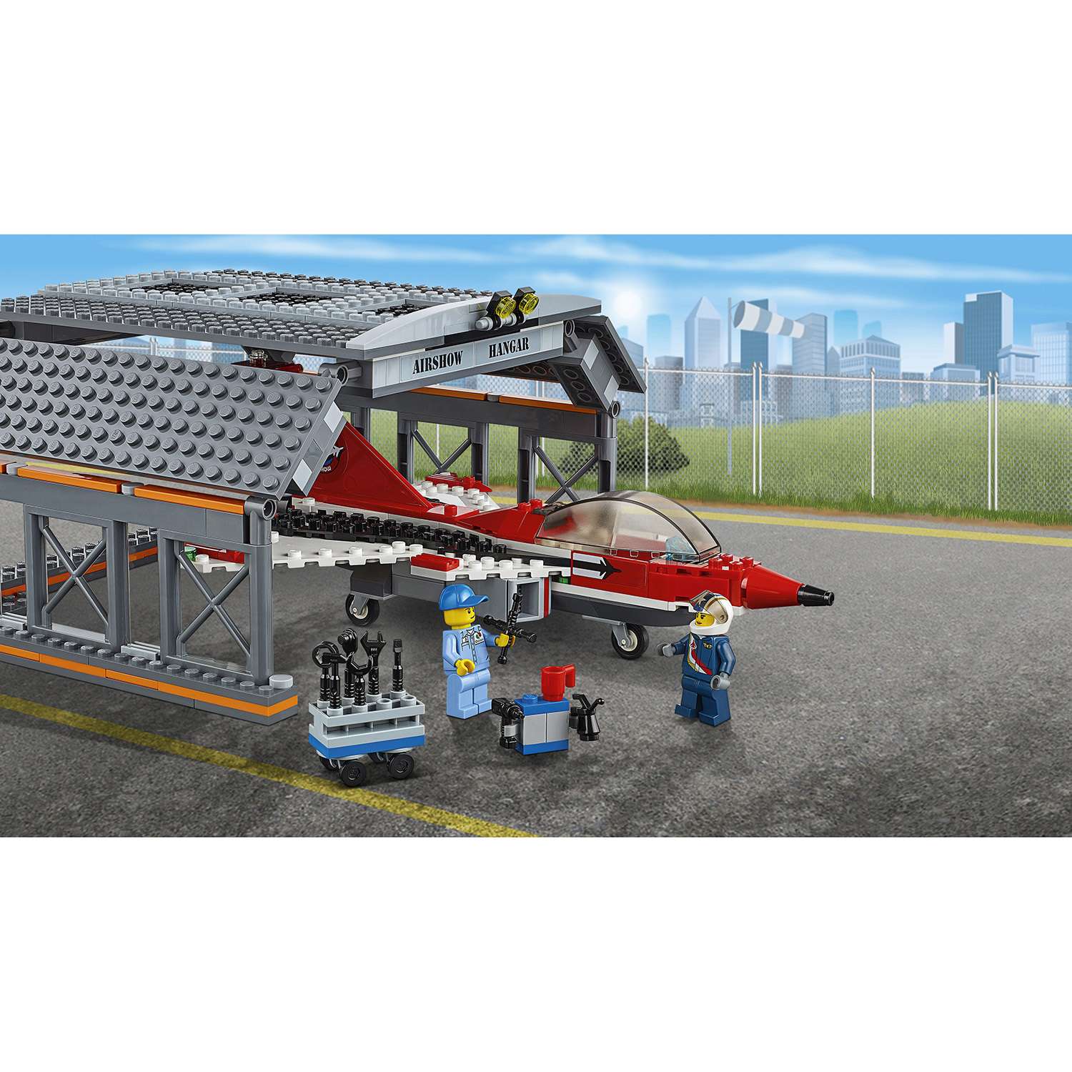 Конструктор LEGO City Airport Авиашоу (60103) - фото 8