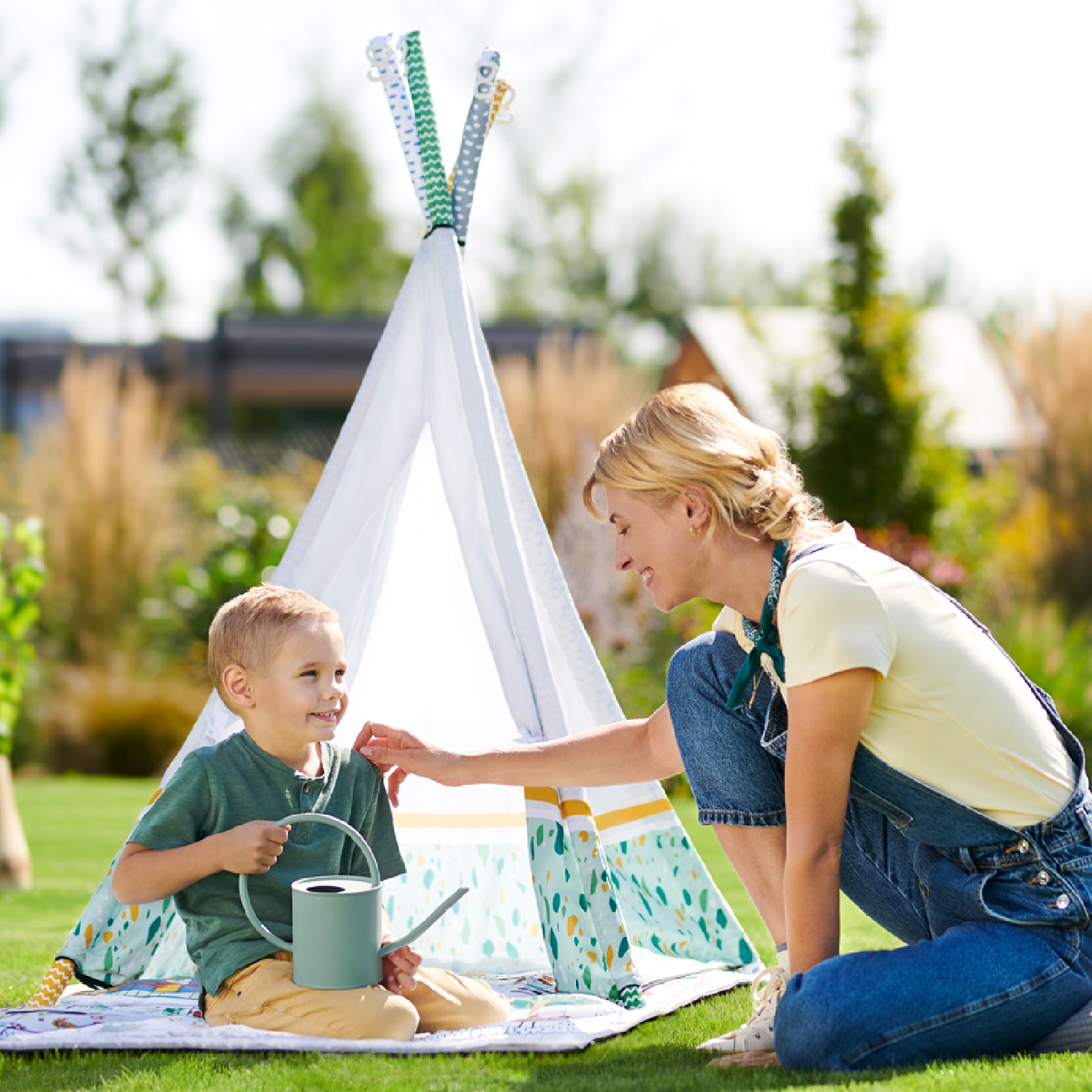 Коврик развивающий Kinderkraft 3 в 1 Kinderkraft Little Gardener - фото 17