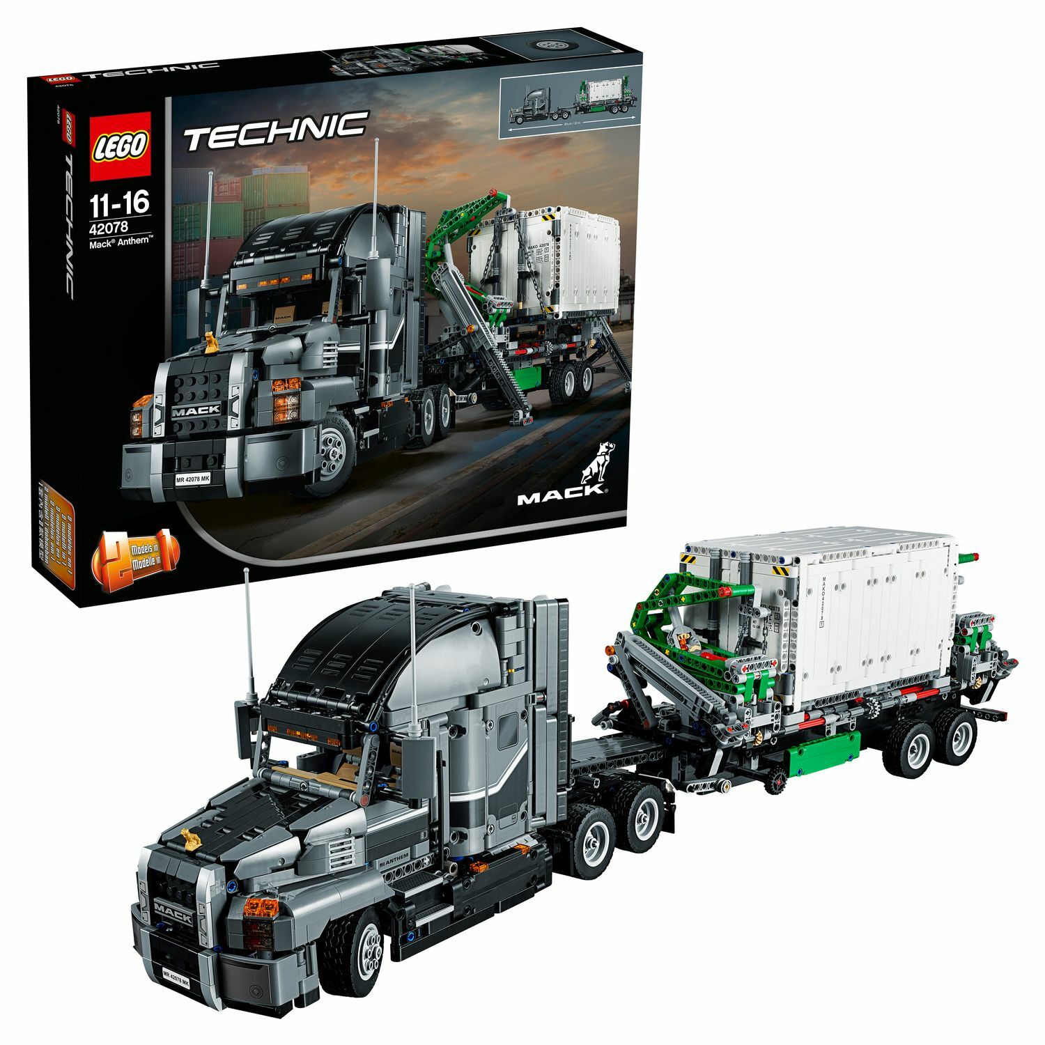 Конструктор LEGO Грузовик MACK Technic (42078) - фото 1