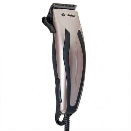 Машинка для стрижки волос Delta DL-4066 бронзовый 10Вт 4 съемных гребня
