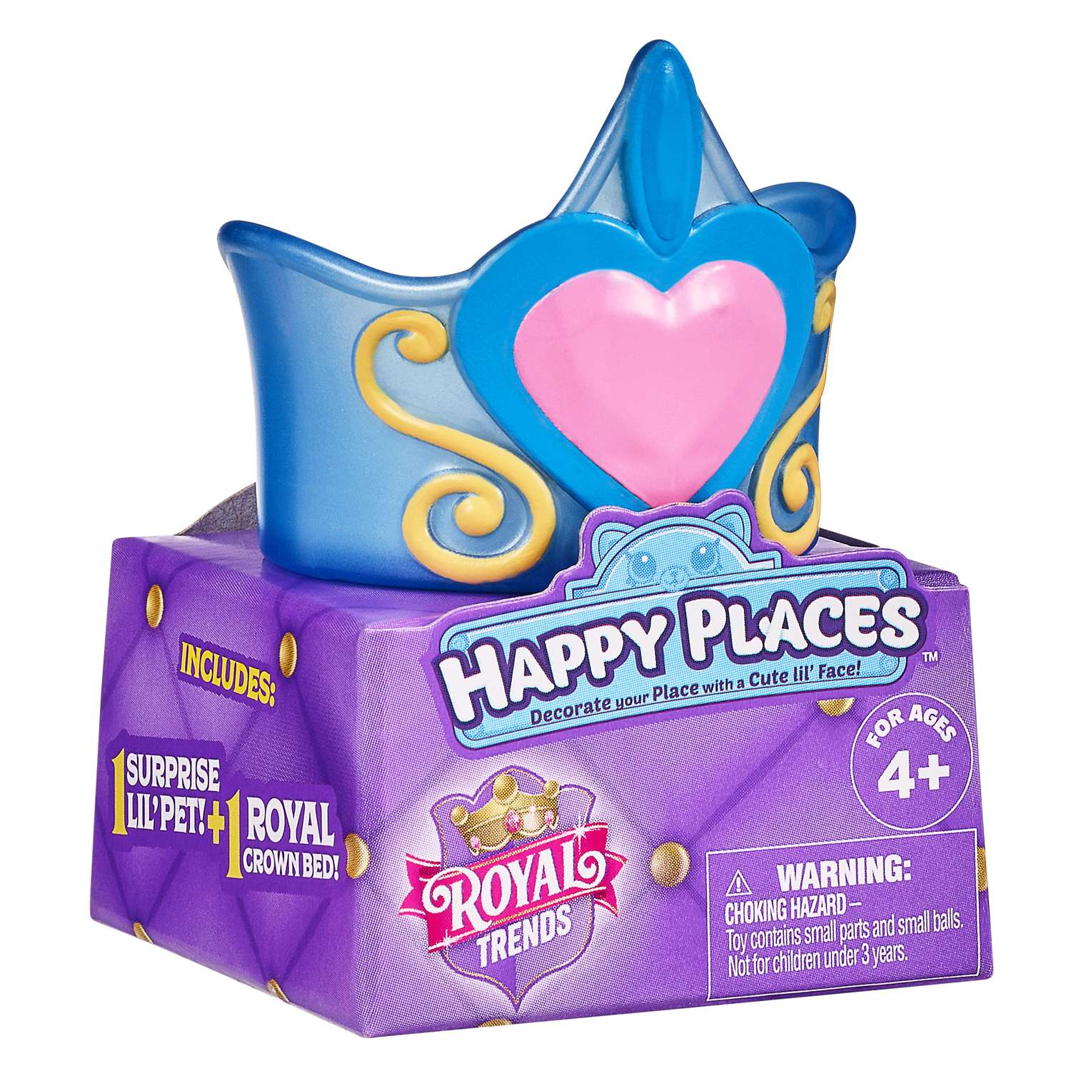 Игрушка Happy Places Shopkins (Happy Places) Королевская мода Маленький питомец Голубой в непрозрачной упаковке (Сюрприз) 57574_1 - фото 2