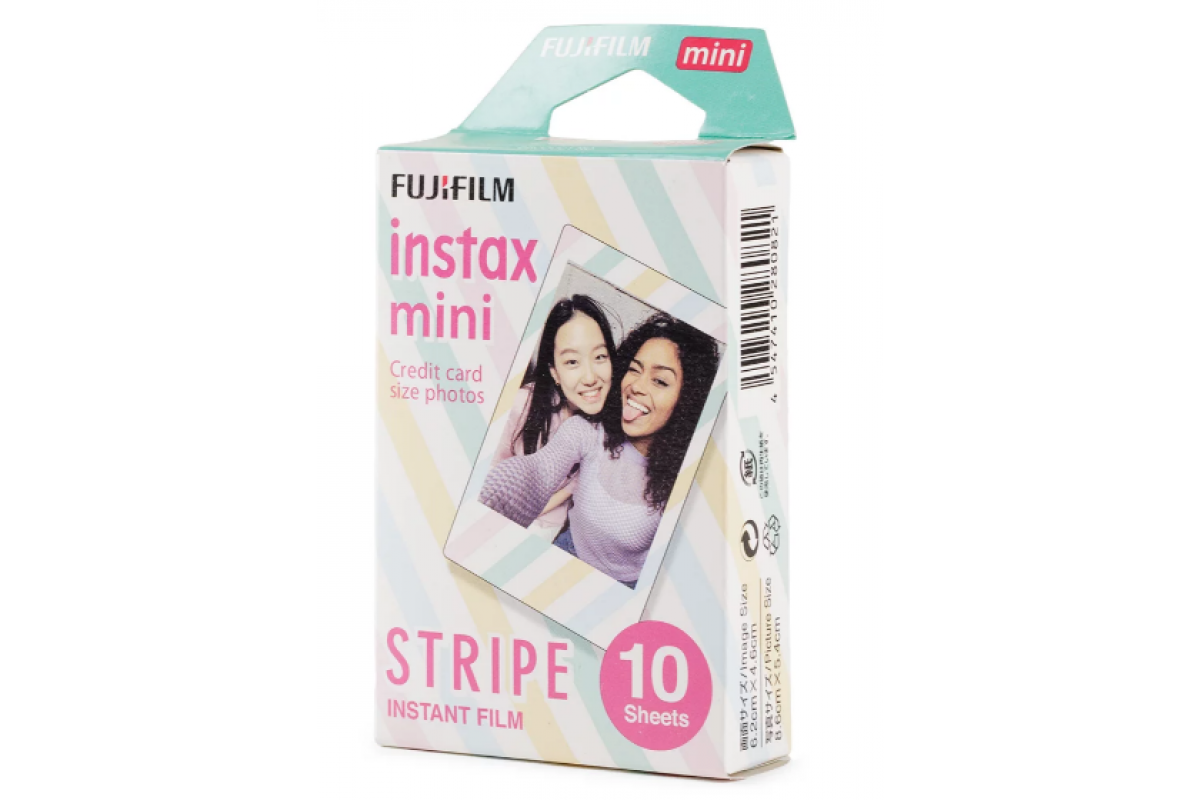 Картридж для камеры FUJIFILM Colorfilm Instax Mini Stripe 10 снимков - фото 1