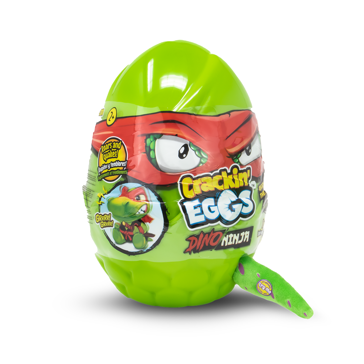 Игрушка-сюрприз Crackin Eggs 22 см в яйце с WOW эффектом серия Ниндзя