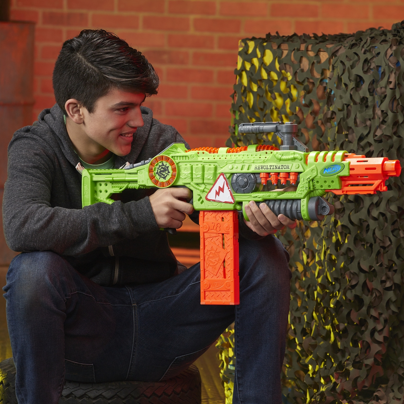 Бластер Nerf Zombie Strike Револтинатор - фото 18