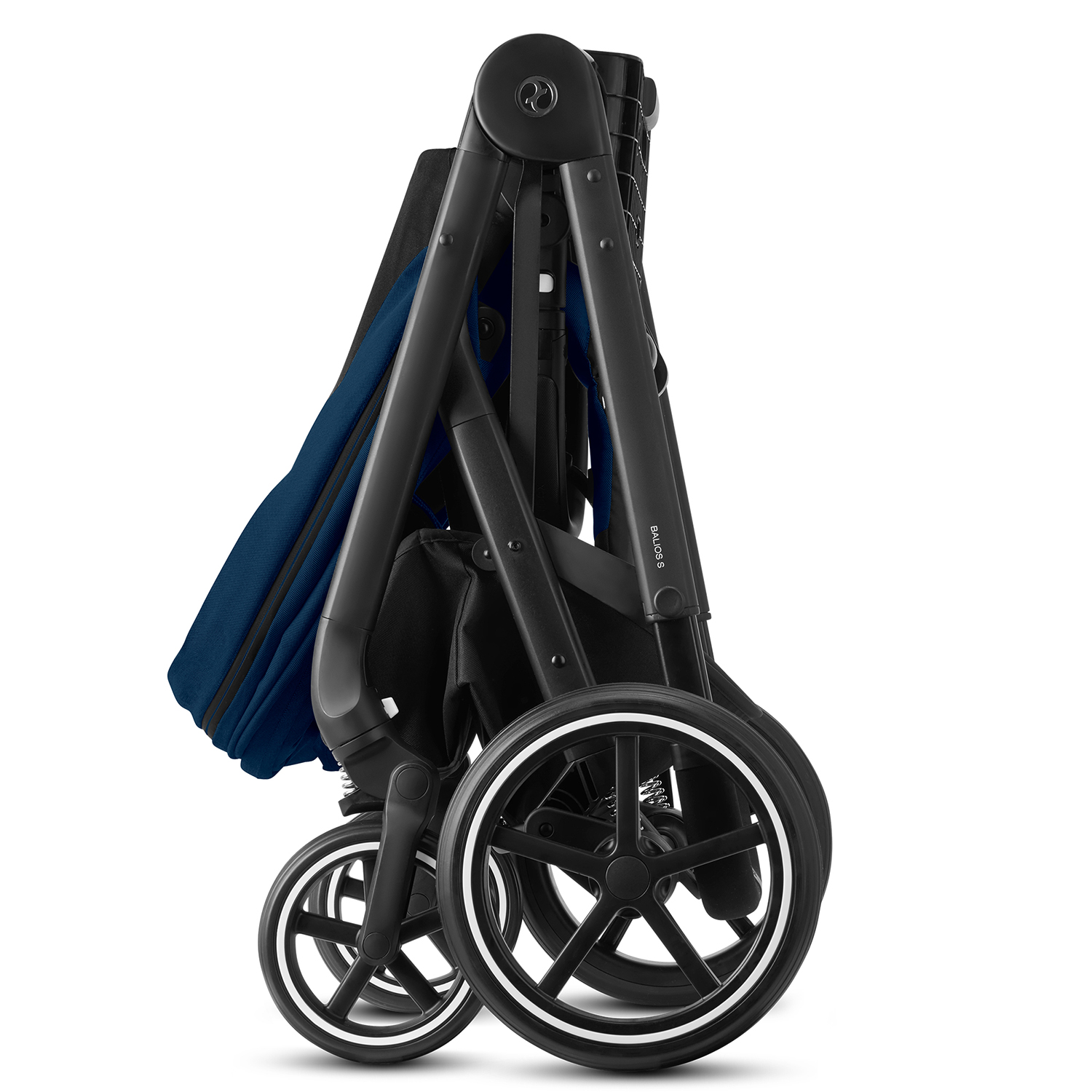 Коляска Cybex Balios S Lux BLK Navy Blue - фото 13