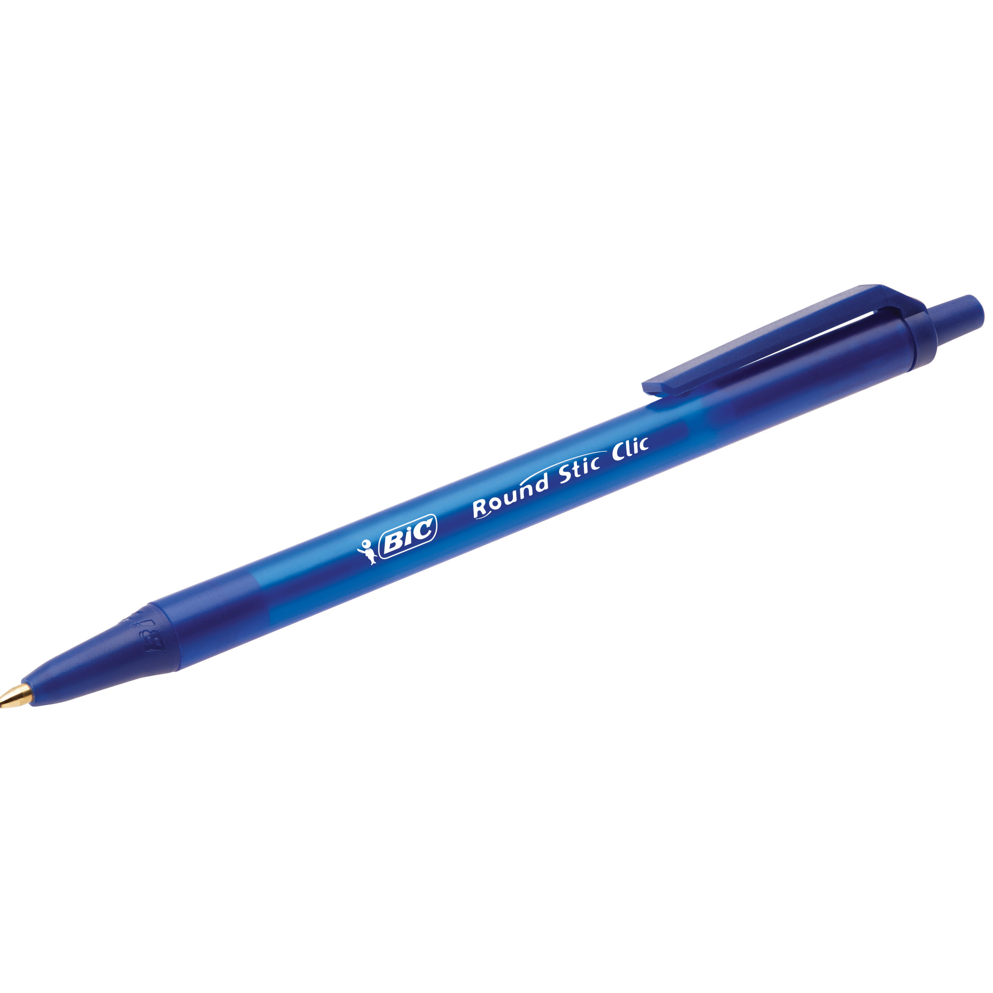 Ручка шариковая BIC Раунд Стик Клик 3шт Синий 926374 - фото 4