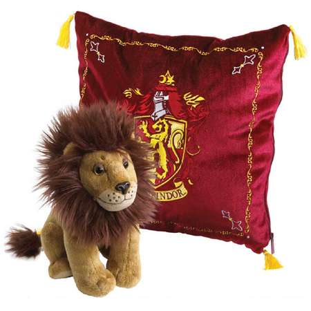 Мягкая игрушка Harry Potter талисман факультета Гриффиндор лев + подушка