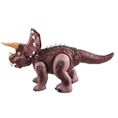 Игровой набор Mioshi Динозавр-конструктор: Стиракозавр 27х15 см