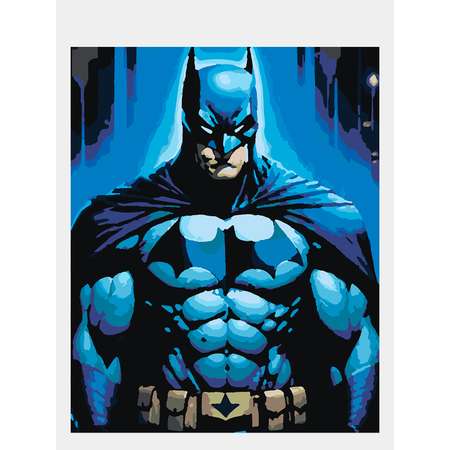 Картина по номерам 50х40 Selfica Бэтмен из комиксов