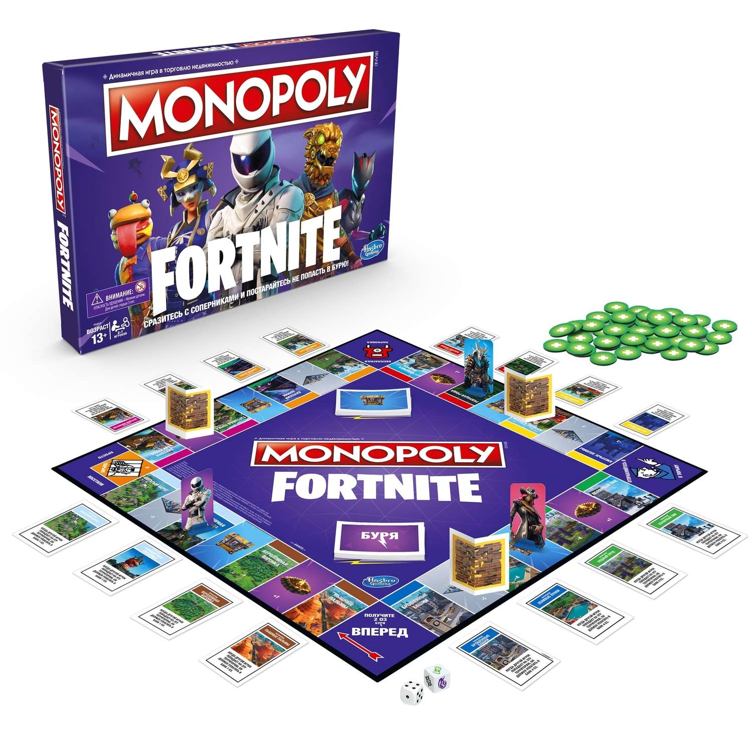 Игра настольная Monopoly Монополия Фортнайт E6603E76 - фото 5