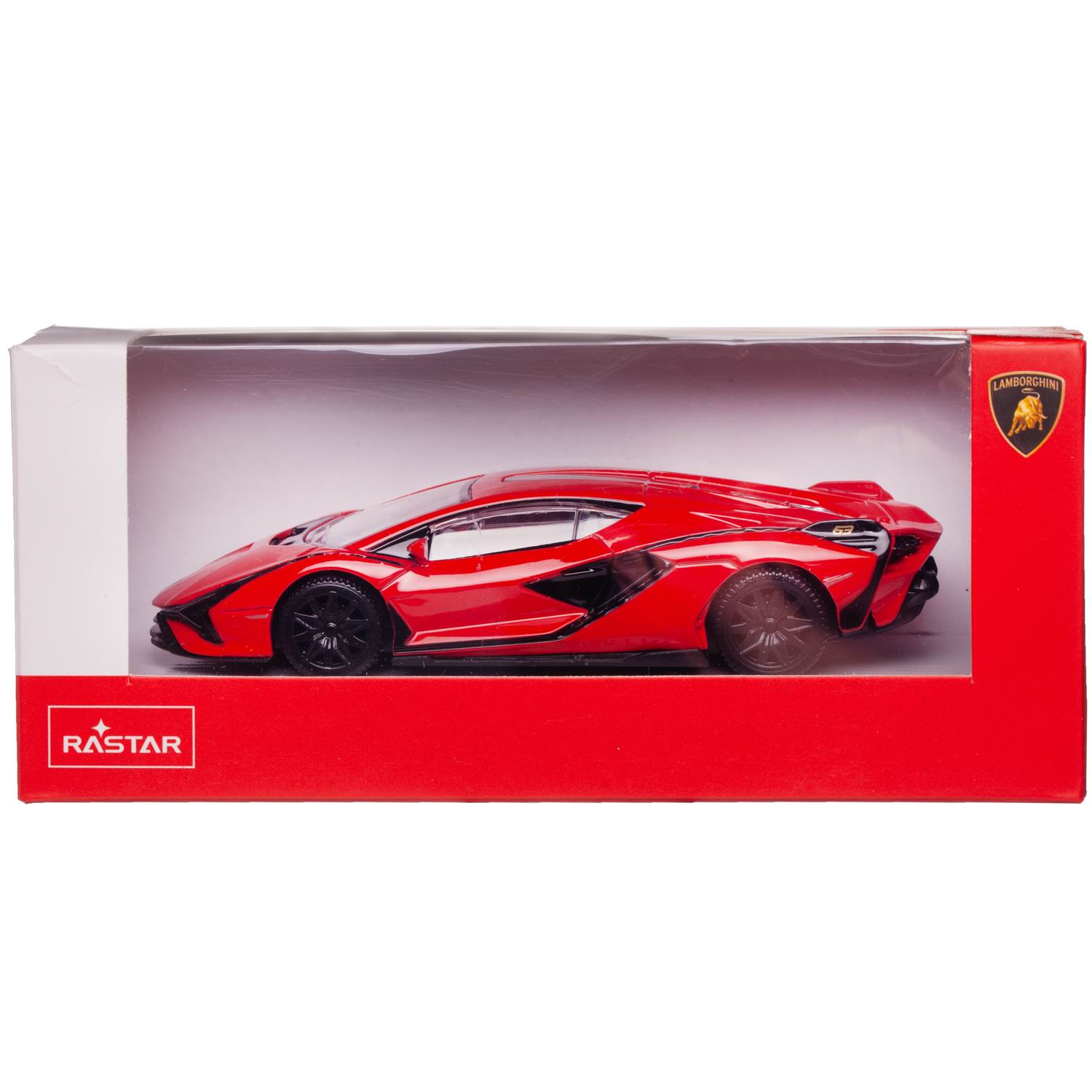 Автомобиль Rastar Lamborghini 1:43 без механизмов красный 58900R - фото 3